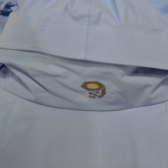 Beauty Mountain Hardwear Descent DT Hybrid Fleece Lined Light Blue Ski Jacket L - Picture 13 of 15